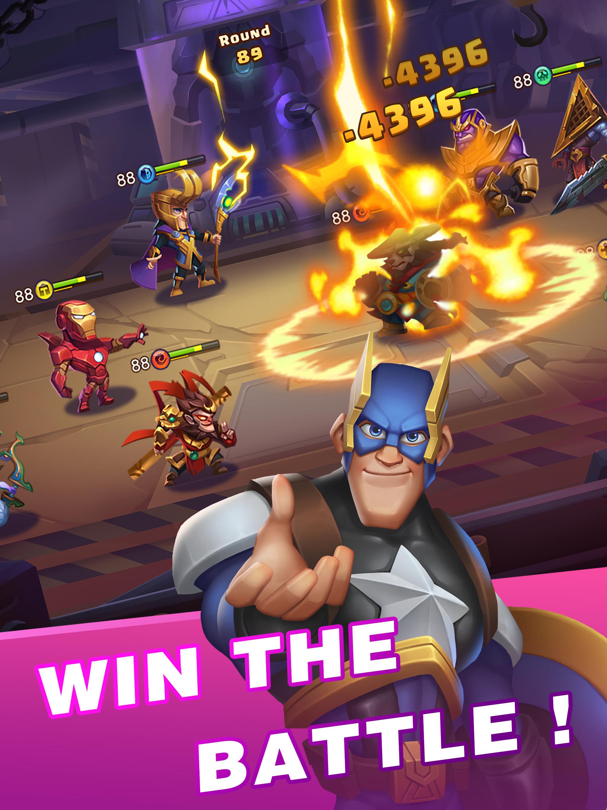 Idle Battles For Android Apk Download - new super heroes vs zombies roblox