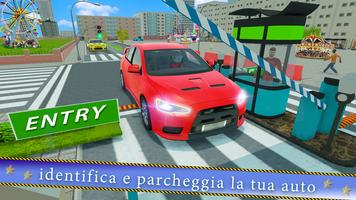 2 Schermata città gli sport auto parcheggio Multi piano gioco