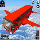 ikon Terbang Bis Sopir permainan 3D