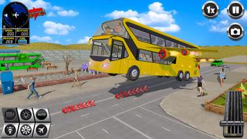 Vliegen Bus Simulator Spellen screenshot 1