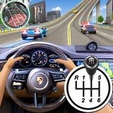 City Driving School Car Games أيقونة