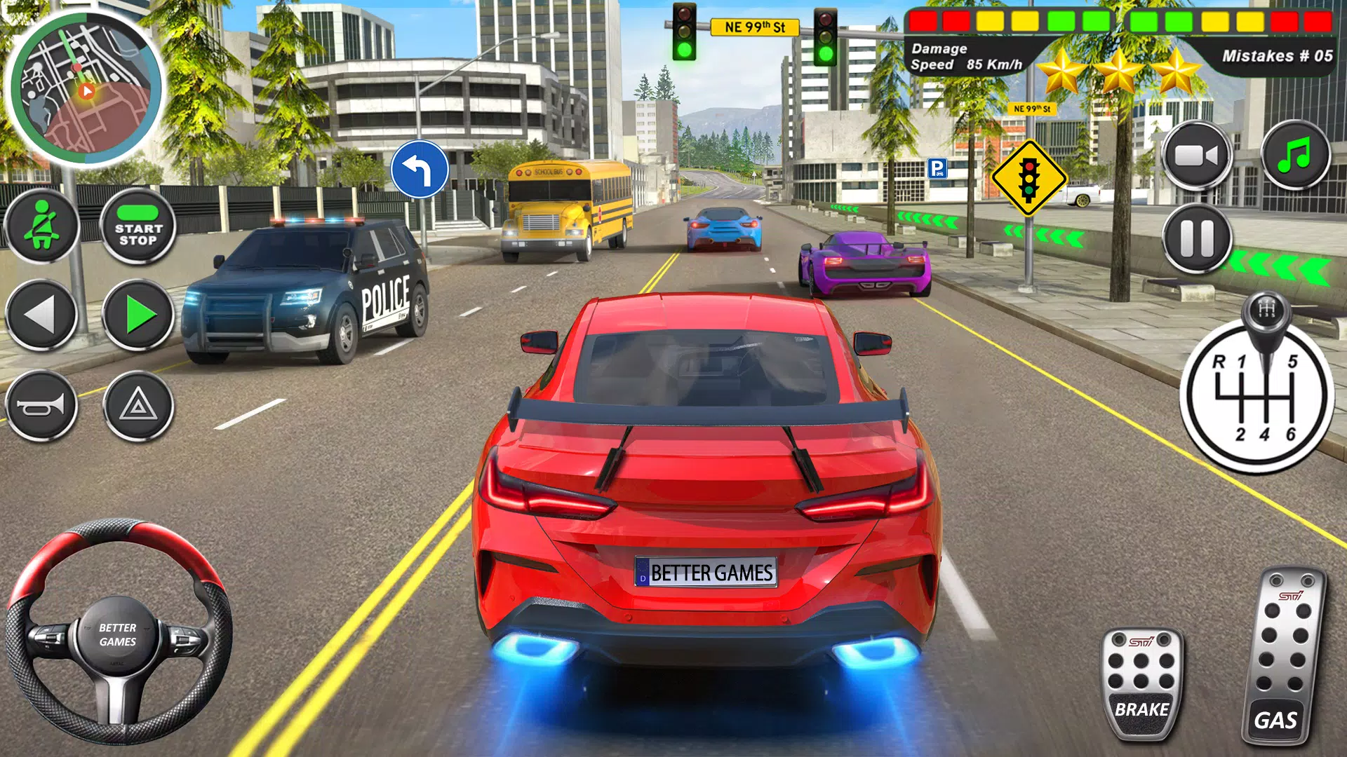 city driving school car game mod apk｜TikTok Search