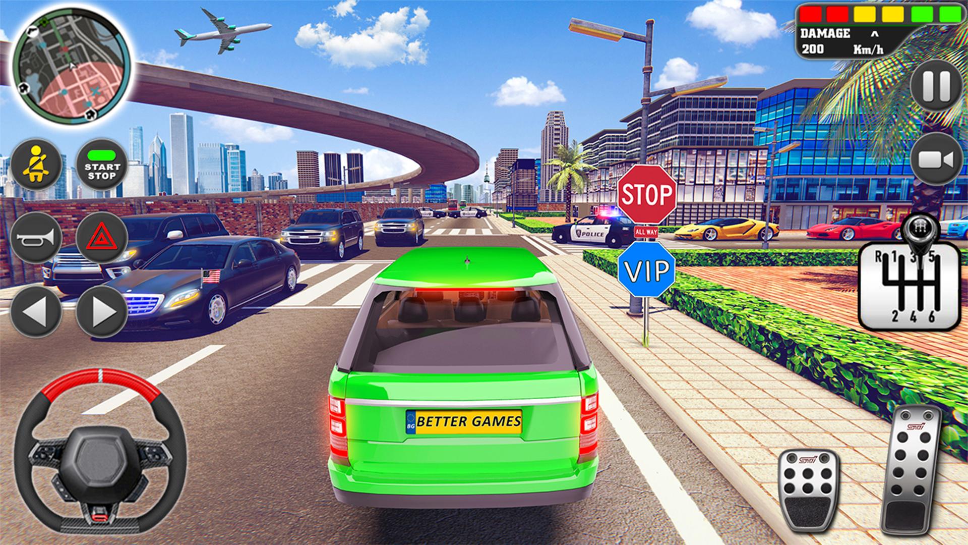 android icin city driving school car games apk yi indir