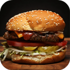 Recettes Burger icône