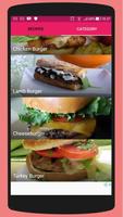Recettes Burger capture d'écran 1
