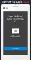 Blood Sugar Converter syot layar 1