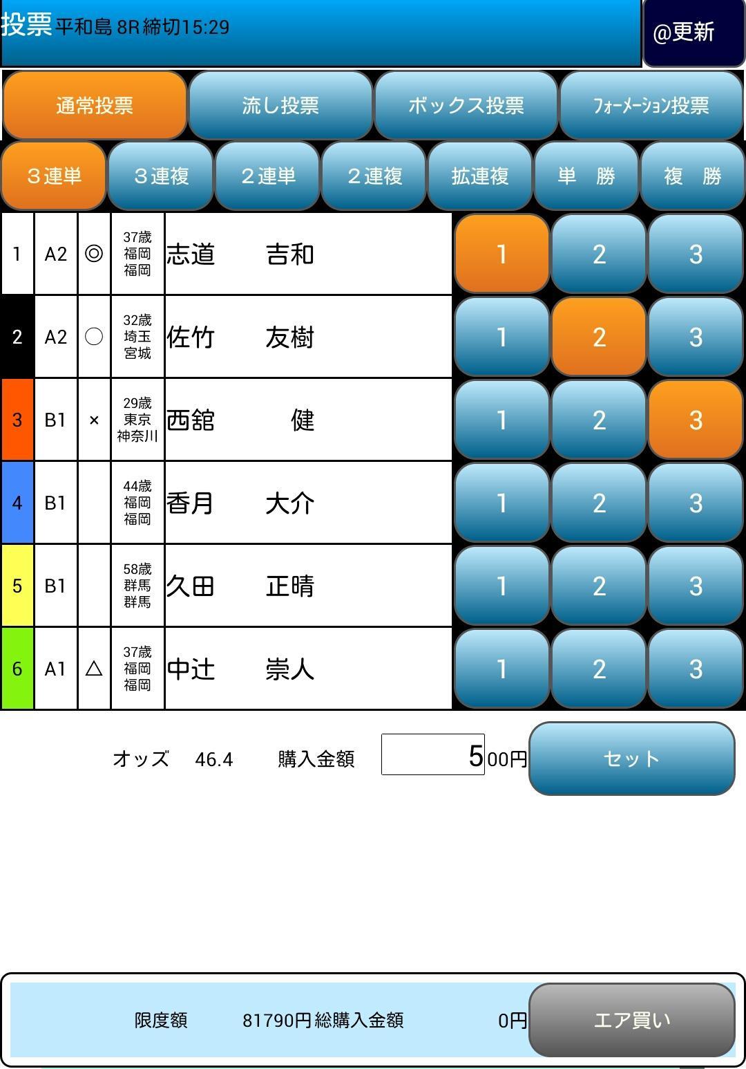 投票 ボート レース スマホ