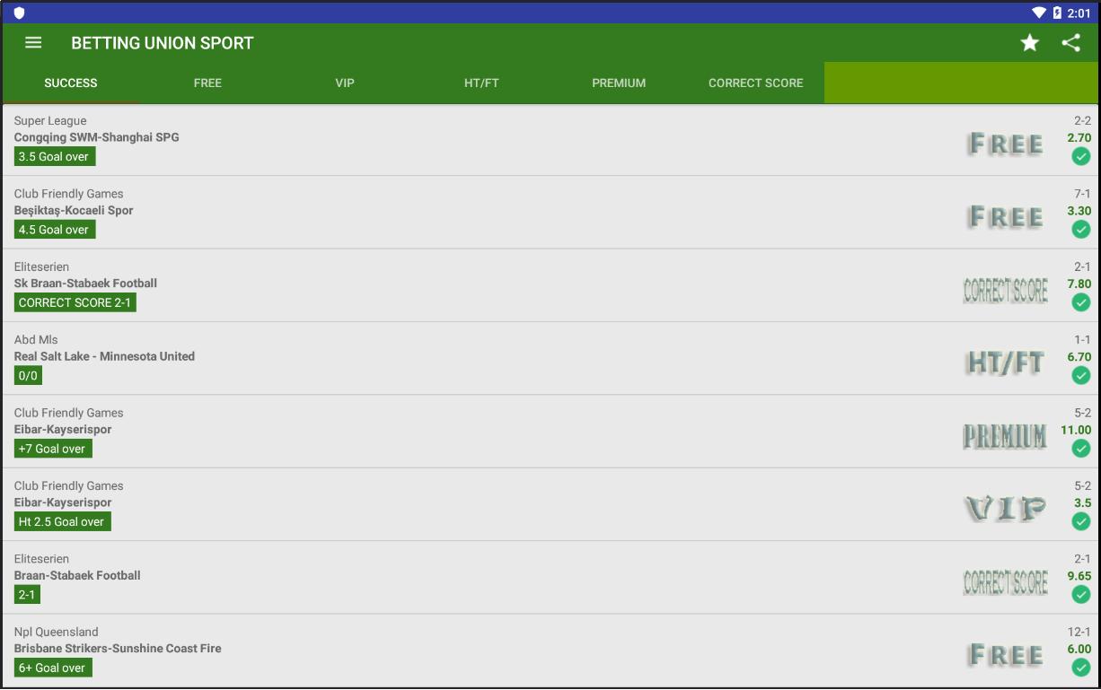 Free sports betting sites