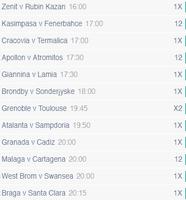 Correct Score 1X2  HT/FT poster