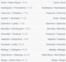 Correct Score 1X2  HT/FT screenshot 2