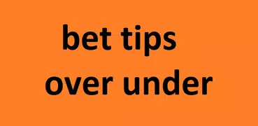 bet tips over under