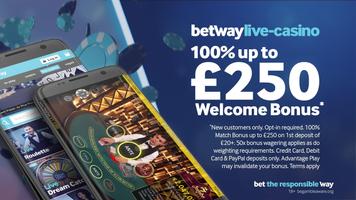 Betway Live Casino Plakat