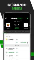 2 Schermata Betway Scores