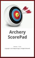Archery ScorePad Affiche