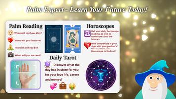 Palm Expert - Palmistry, Horoscope & Tarot Reading poster
