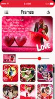 Latest Romantic Love Photo Frames 2019 capture d'écran 3