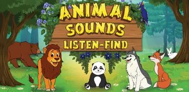 Animal Sounds Listen & Find