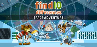 Space Adventure 10 Differences