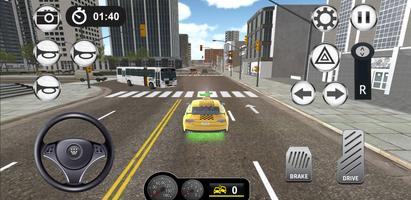 Taxi Simulator City Driving Affiche