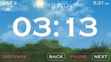 Ultimate Werewolf Timer Affiche