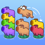 ikon Capybara Sort