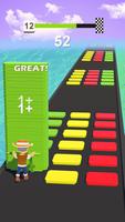 Stack Color Cube - Blocks Run постер