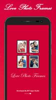 Love Photo Frames Collage Affiche