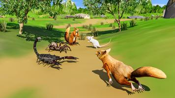 Wild Squirrel Family Life Game ảnh chụp màn hình 3