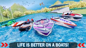Boat Game: Racing Simulator 3D ảnh chụp màn hình 2