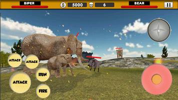 Simulateur d'animaux éléphant: sim de d'éléphant capture d'écran 3