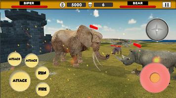 Simulateur d'animaux éléphant: sim de d'éléphant capture d'écran 1