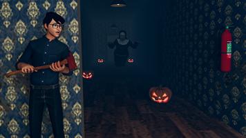 Scary Nun Horror Escape Game Ekran Görüntüsü 1