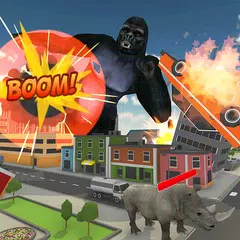 Gorilla City Rampage: Gorilla  APK Herunterladen