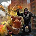 Gorilla VS Dinosaur Battle 2019 : Gorilla vs Dino icon