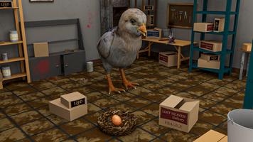 Scary Chick Chicken Escape screenshot 1