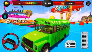 Superheroes Bus Racing Game screenshot 1