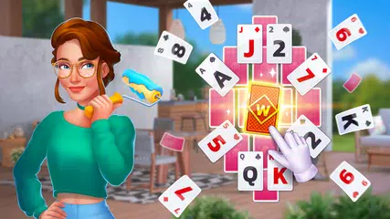 Скачать Solitaire House Design & Cards XAPK