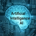 Artificial Intelligence (AI) ไอคอน