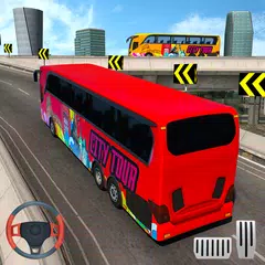Real Coach Offroad School Bus Driving Simulator アプリダウンロード