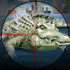 Crocodile Hunting Attack City Simulator icon