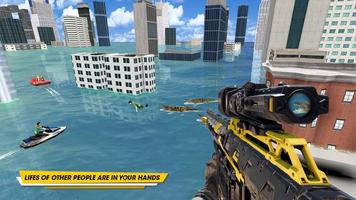 Crocodile Hunting Attack City Simulator screenshot 2