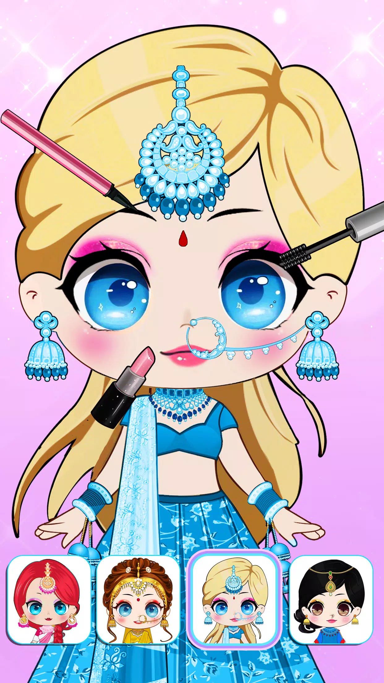 Download do APK de boneca vestir e maquiar jogo para Android