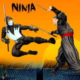 Ninja Ombre Tactique Bats toi guerrier Combat Jeu icône