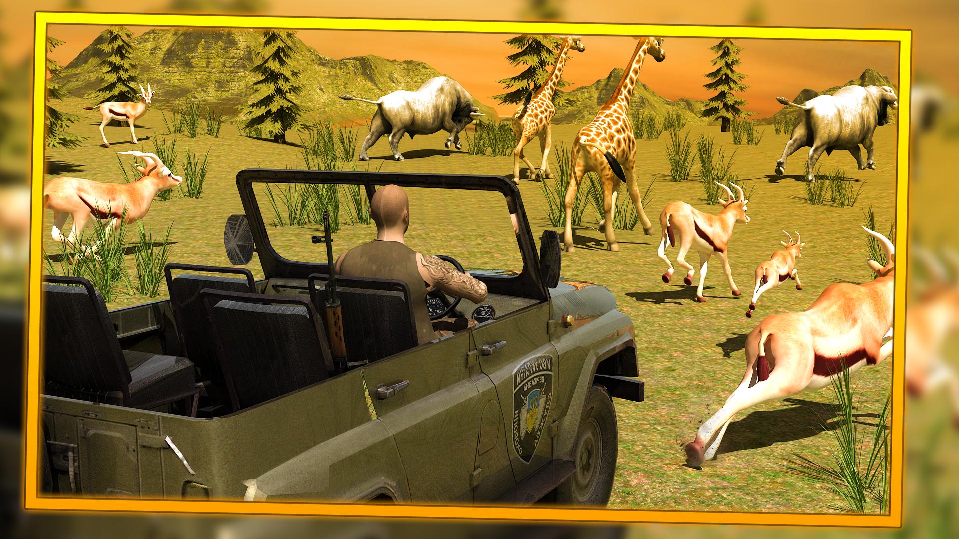 Safari Hunting 4x4 Unduh Apk versi terbaru 3.13- com.OppanaGames.SafariHunting4x