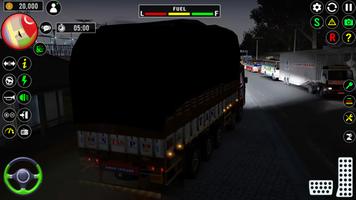 camion cargo euro conduite 3d capture d'écran 2