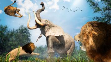 Lion Safari Animal King Game poster