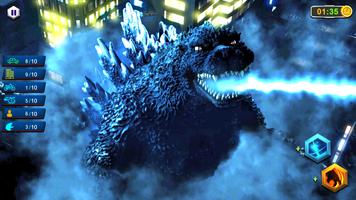Godzilla Jogos: Jogos Cuca 3D imagem de tela 1