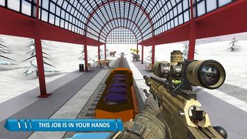 Train Shooting Sniper Attack Simulator screenshot 1