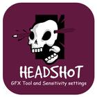 Headshot GFX Tool and Sensitivity settings icône