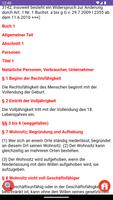 Bürgerliches Gesetzbuch (BGB) capture d'écran 2